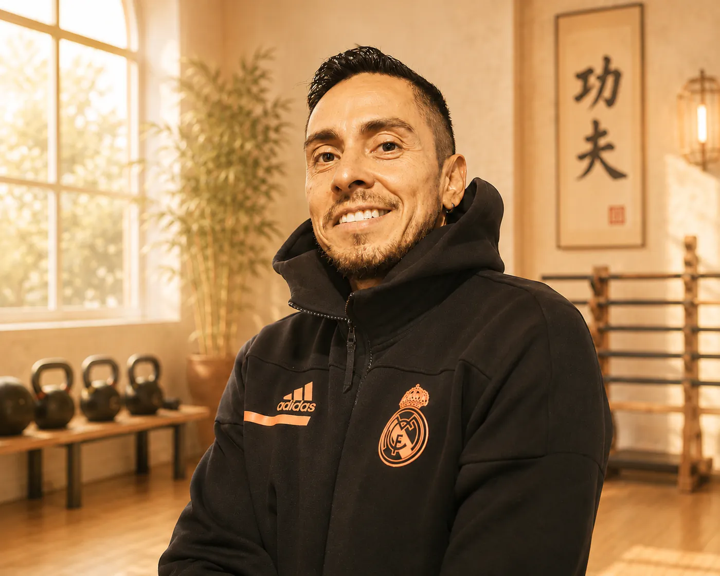 Sergio, tränare och kampsportare